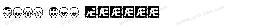 Skull Capz BRK字体转换